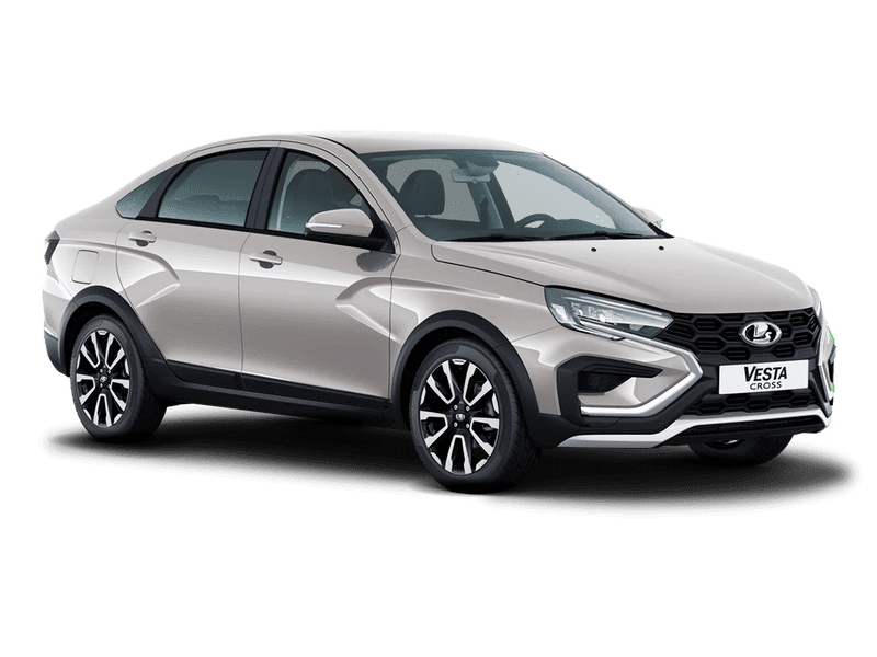 Купить Lada Vesta Cross в Сургуте - Серебристый "Платина"